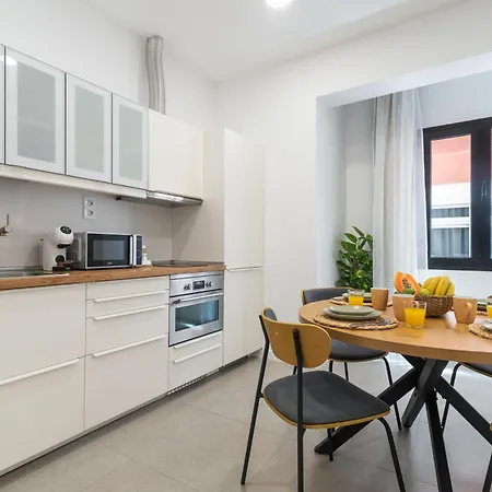 דירה For 4 Canteras W Rooftop Terrace *